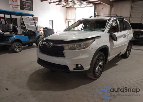 2015 Toyota Highlander Xle V6 из США, поврежденный, VIN 5TDKKRFH0FS072178